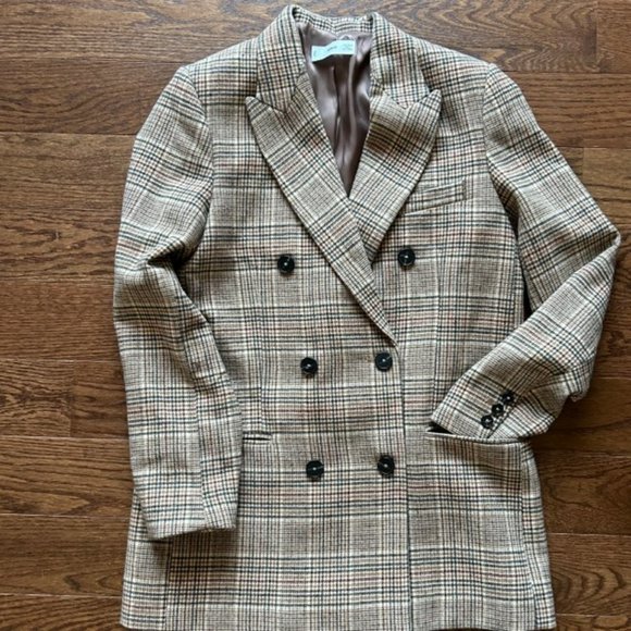 Mango checkered jacket - Picture 1 of 6